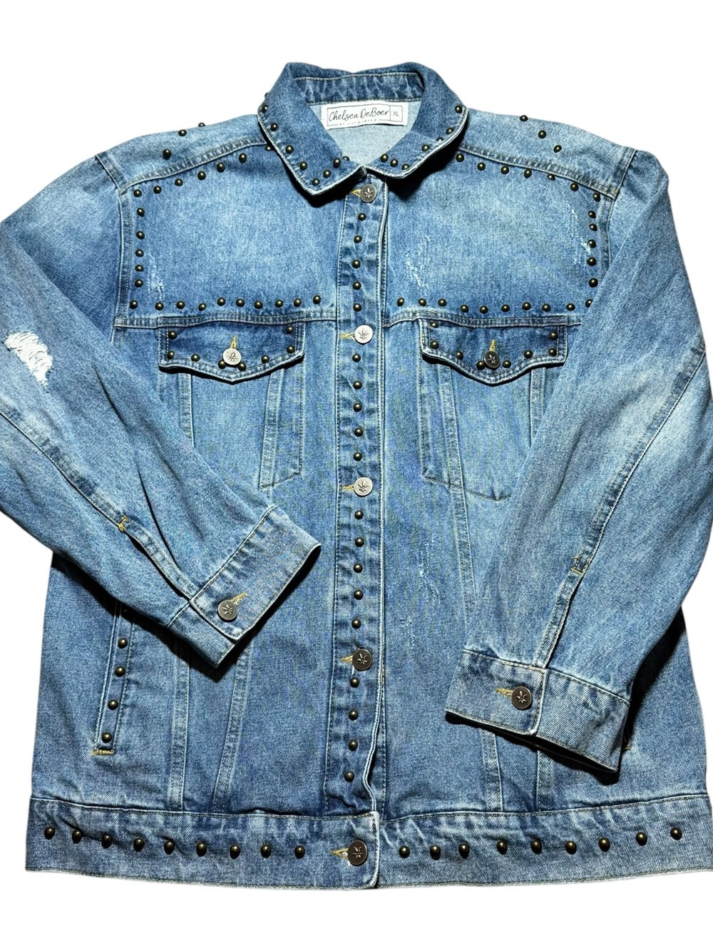 Chelsea Deboer Denim Jacket XL‎